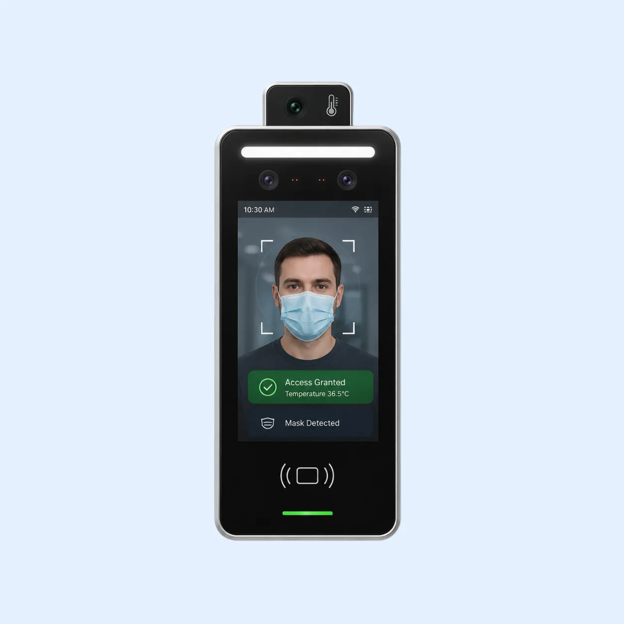 Ai Face + Thermal / Mask Detection
